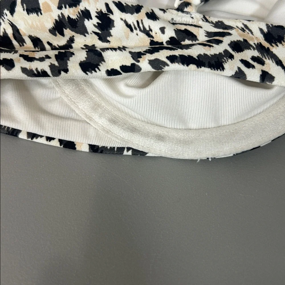 Aerie Sunny Side Up Bikini Top Sz 34B UPF 50